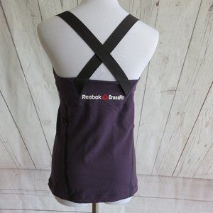 Reebok CrossFit Racerback Athletic Sportswear Gym Workout Tank Top - Size Small